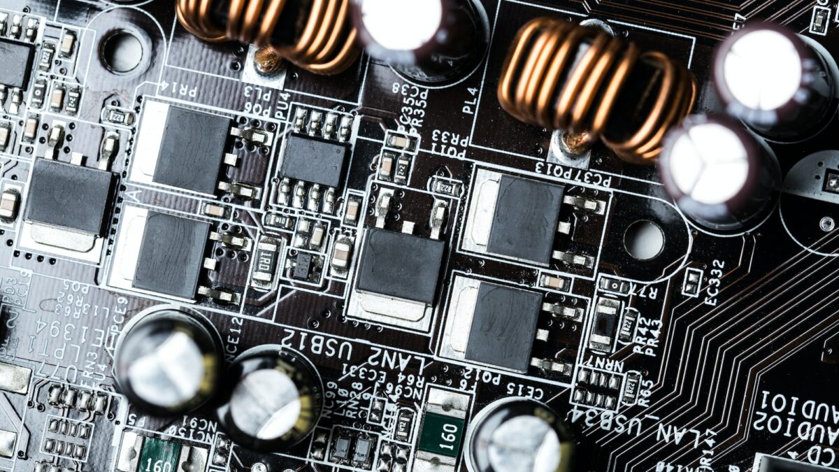 Circuit board background