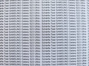 Testaufnahme mit einem Samsung Galaxy S23 Ultra