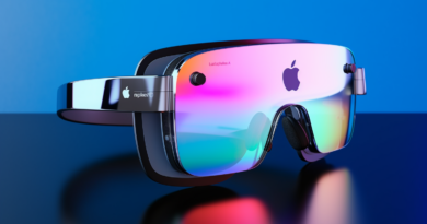 Apple AR VR Glasses mockup