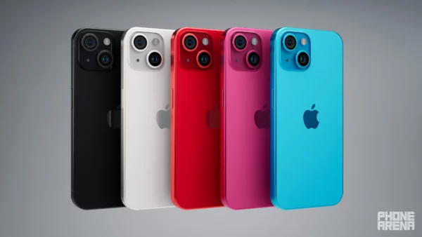 So könnten laut Phone Arena die Farben des neuen iPhone 15 aussehen