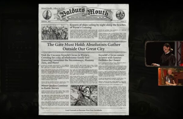 Baldur's Gate 3: Manipuliere die Presse und beeinflusse die Meinung der Bürger