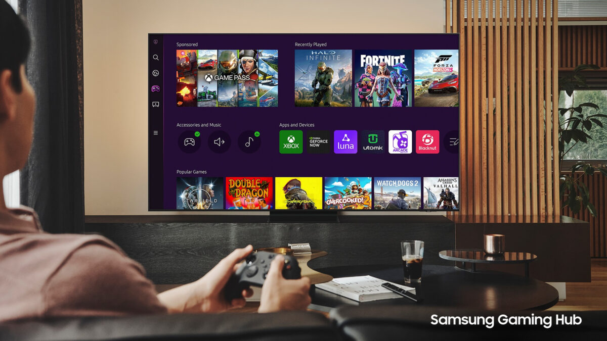 Spiele ohne Konsole: Samsung führt Cloud-Gaming für ältere TV-Modelle ein