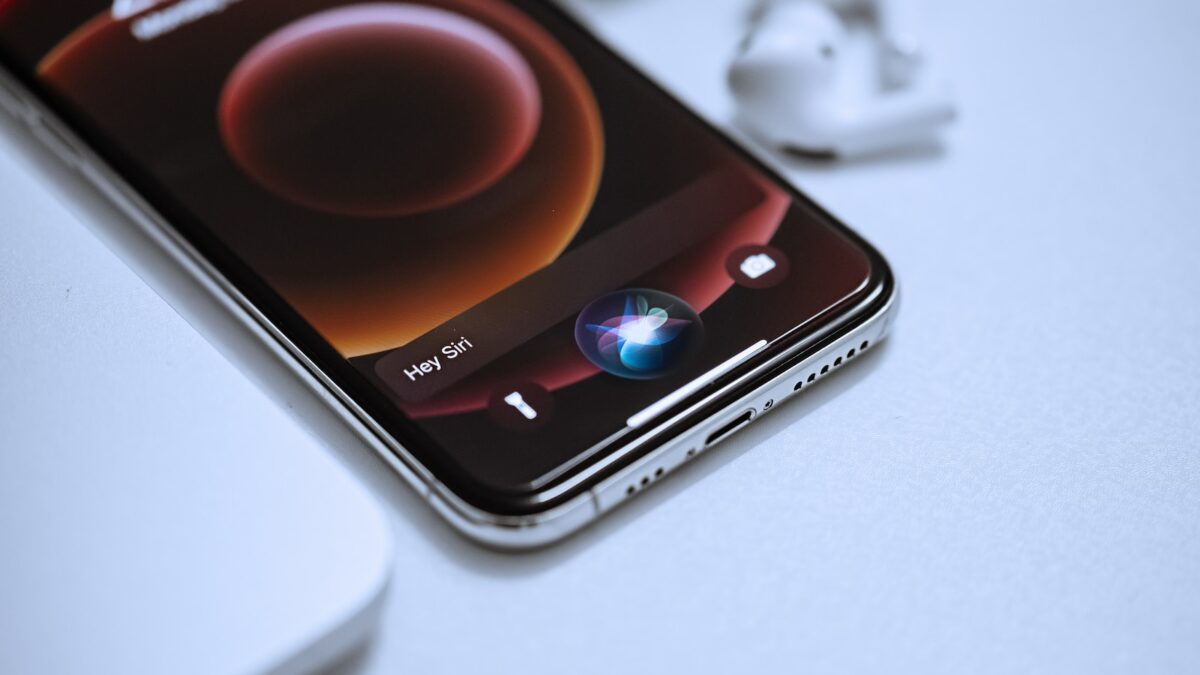 black android smartphone on white table